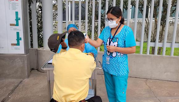 Dirección de Salud de Moquegua efectúa pruebas ante pacientes sintomáticos. (Foto: Difusión)
