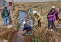 Pasco: ANA inicia  labores de limpieza de canales de riego en distritos Ninacaca y Simón Bolívar