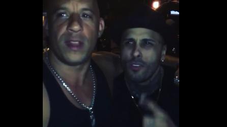 Vin Diesel y Nicky Jam protagonizan vídeo juntos 