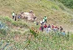 Huánuco: volcadura de vehículo deja un muerto y varios heridos