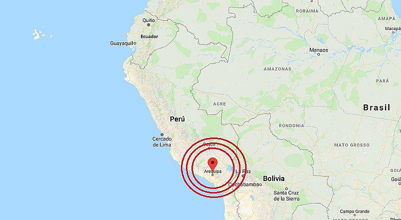 Arequipa: sismo de magnitud 4.3 se registró en Caravelí