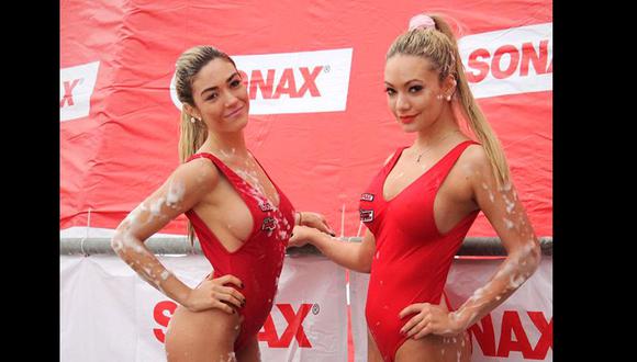Campeonato Nacional Drifting: Conejas Playboy hicieron Sexy Car Wash