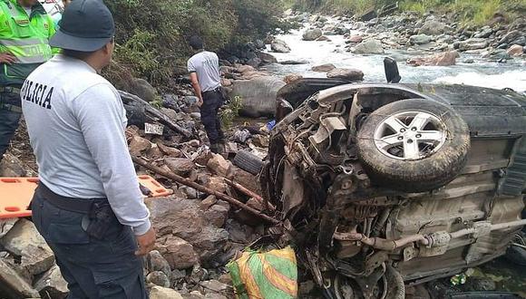 Tres fallecidos tras accidente en la vía Cusco - Quillabamba (FOTOS)