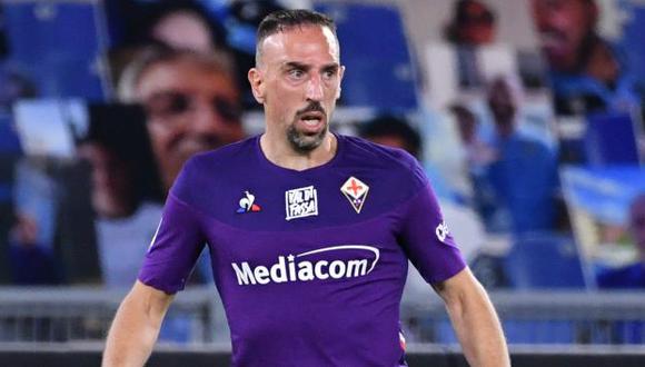 Franck Ribéry es jugador de Fiorentina desde agosto del 2019. (Foto: AFP)