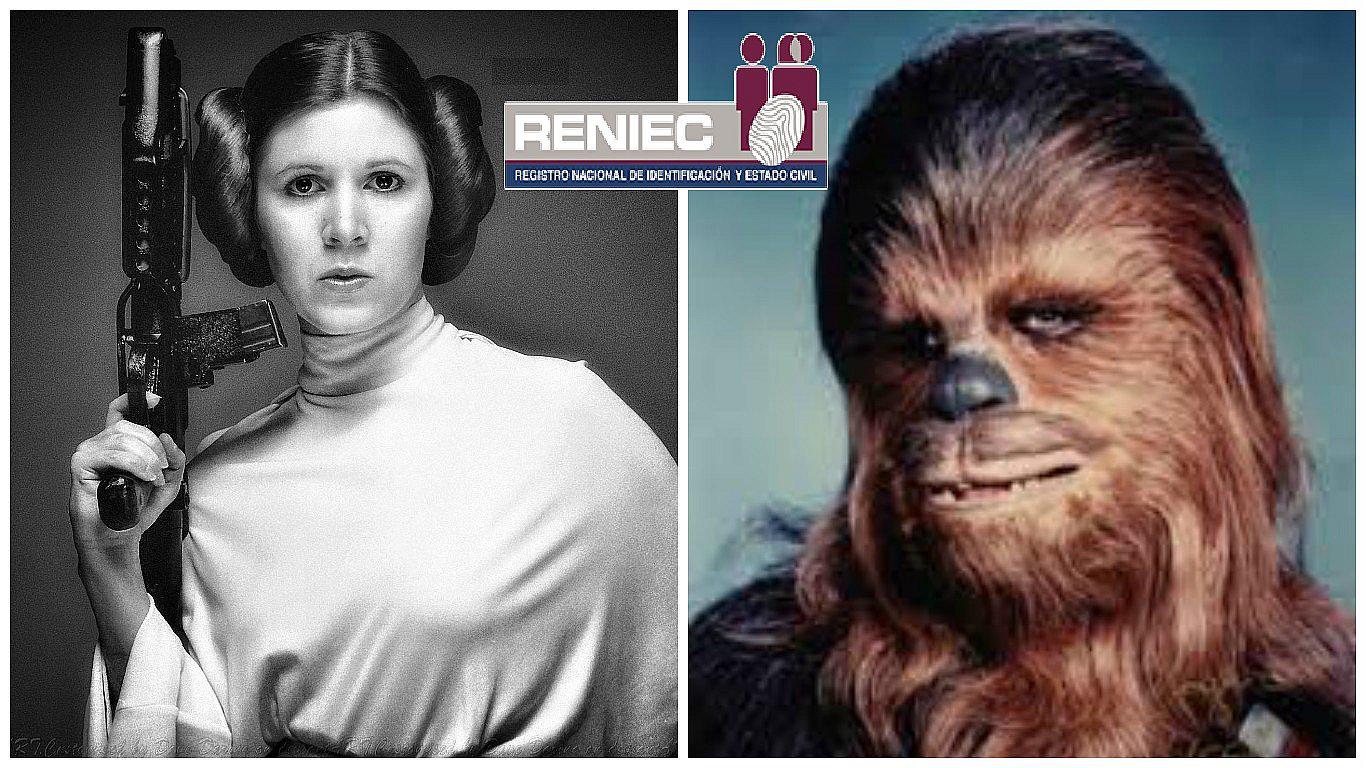 #StarWarsDay: RENIEC muestra cuántos peruanos tienen nombres de la saga (FOTO)