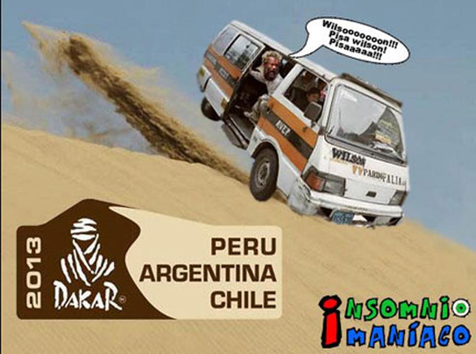 'Memes' del Rally Dakar 2013 inundan redes sociales