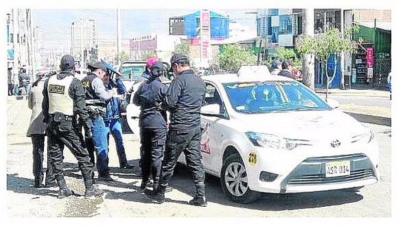 Trujillo: Falso taxista asalta a estudiante de la PNP que iba como pasajero
