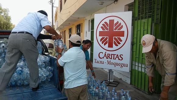 Tacna: Cáritas pide no donar más ropa usada para damnificados 