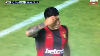 Lamento en Melgar: Iberico realizó genial jugada y estuvo a punto de marcar ante Dep. Cali (VIDEO)