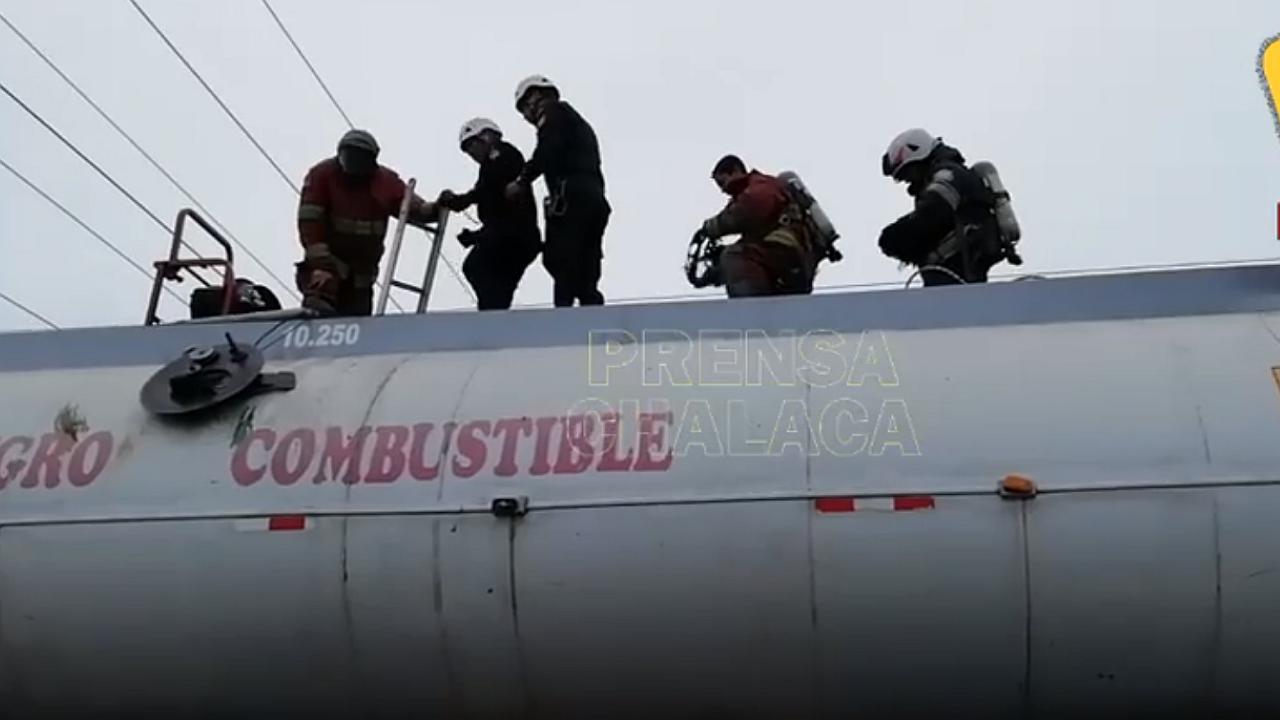 Soldador pierde la vida tras quedar atrapado en explosión de camión de combustible en el Callao (VIDEO)