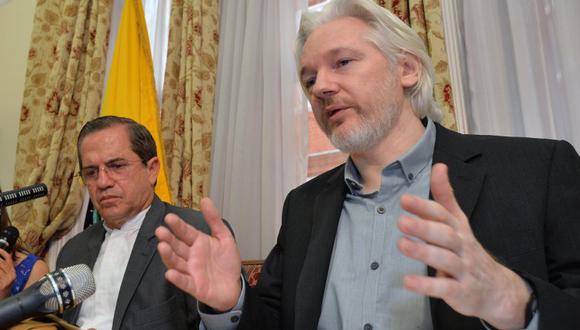 Julian Assange asegura que abandonará "pronto" la embajada de Ecuador en Londres