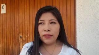 Congresista Betssy Chavez dice que apoya la protesta pero no la violencia
