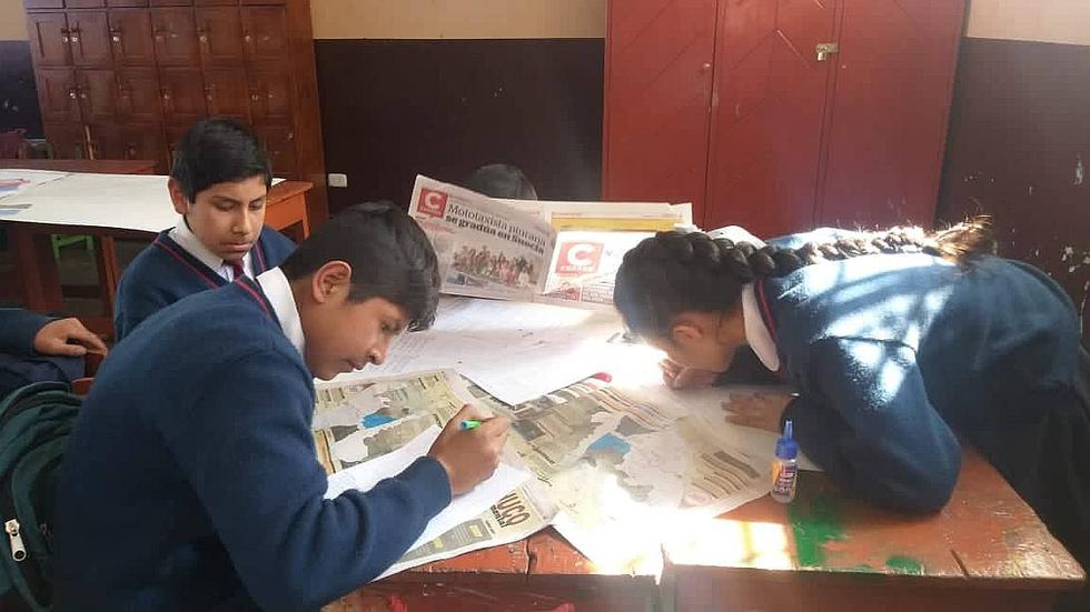 "Correo te conecta con la Educación" se desarrolla en diversos colegios con éxito (FOTOS Y VIDEO)