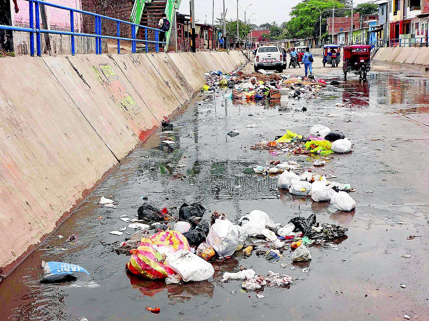 Piura: Las ciudades de Sullana y Bellavista lucen sucias