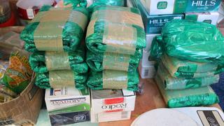 PNP incauta 86 kilogramos de hoja de coca en Macusani