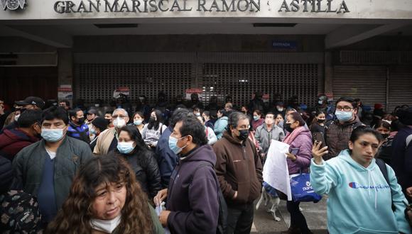 Municipalidad de Lima clausuró el Mercado Central en el Centro de Lima.
(Foto: Britanie Arroyo /@photo.gec)