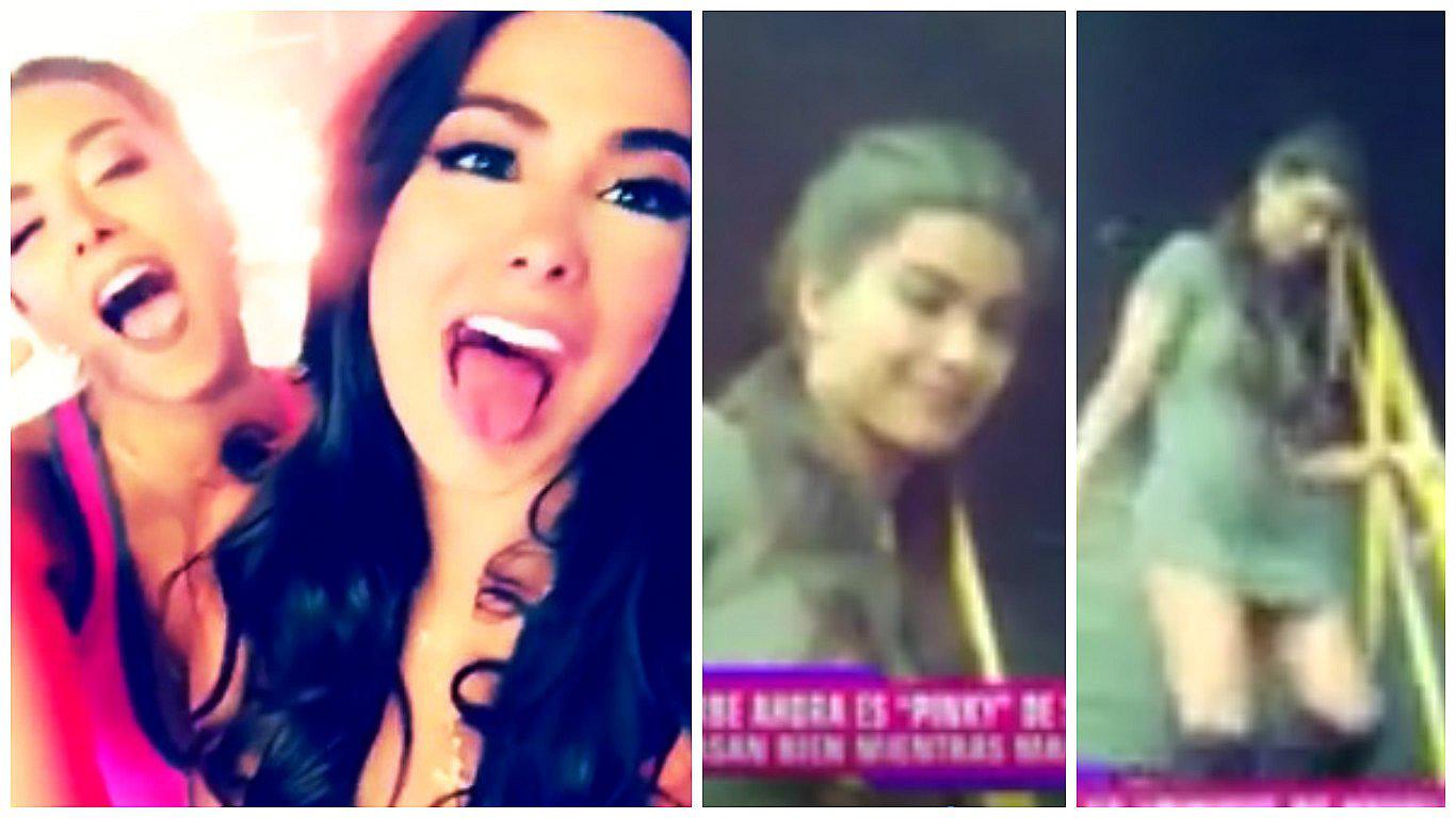 Ivana Yturbe se va de juerga y sufre tremendo descuido con su vestido (VIDEO)