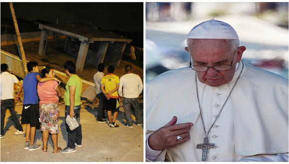 Terremoto en Ecuador: ​Papa Francisco llama a dar "fuerza y apoyo" a los afectados 