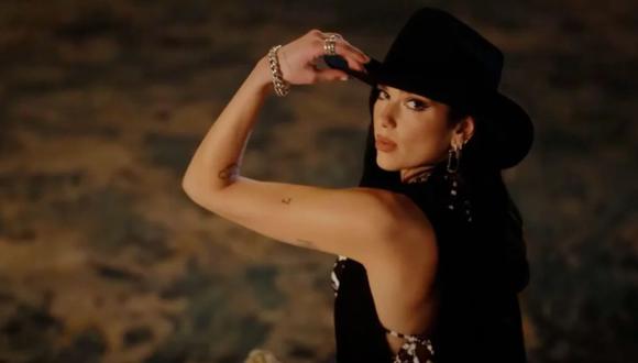 La cantante Dua Lipa presentó "Love Again", tema de su álbum "Future Nostalgia". (Foto: Captura de video)