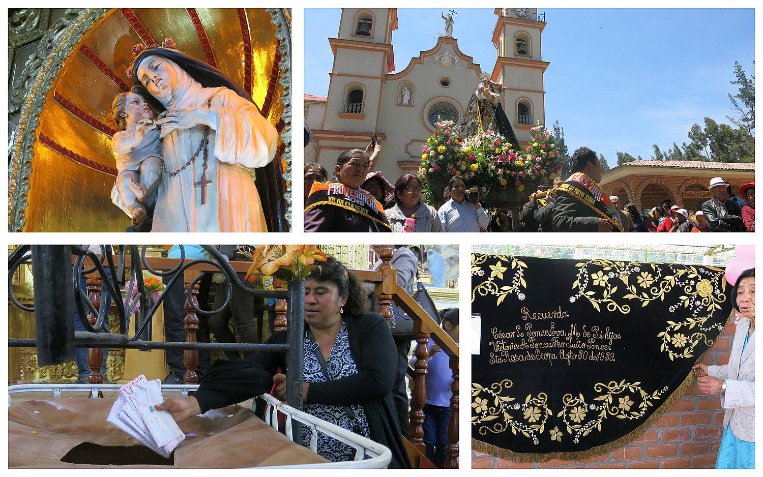 Miles le piden deseos a Santa Rosa de Ocopa 