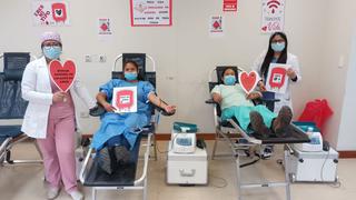 La Libertad: Exitosa campaña de donación de sangre en Hospital César Vallejo