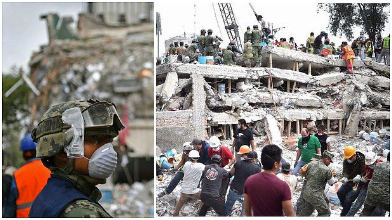 Terremoto en México: Niña se salvó de ser violada en medio del rescate de heridos