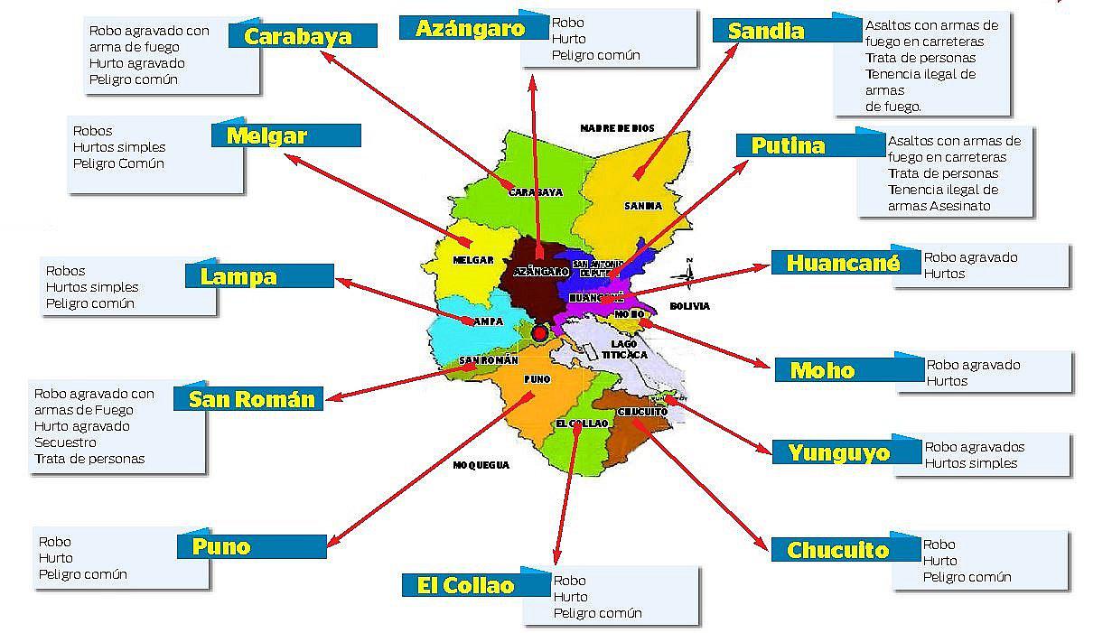 Conoce a los lugares más peligrosos de la región Puno
