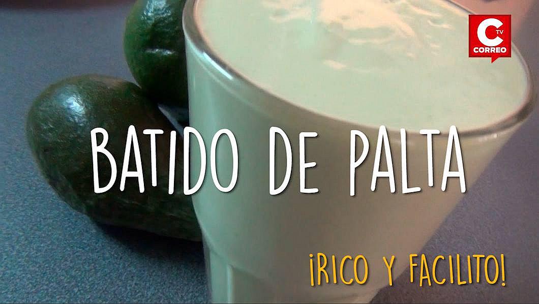 ​Rico y facilito: sorprende a todos con este Batido de palta