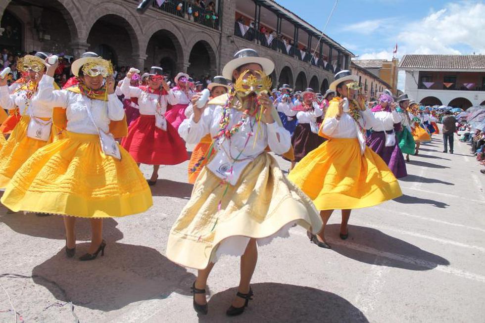 Así se viven los carnavales en Ayacucho (Fotos)