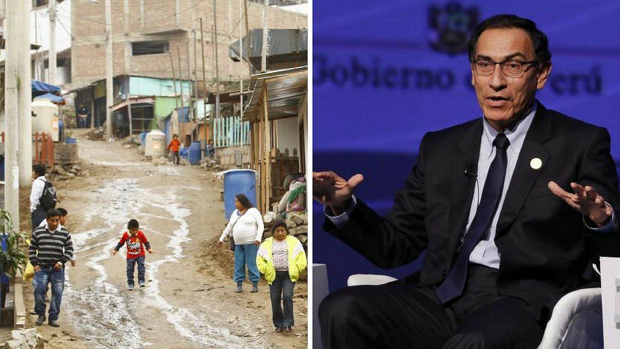 Martín Vizcarra considera "inaceptable" incremento de la pobreza en el 2017 