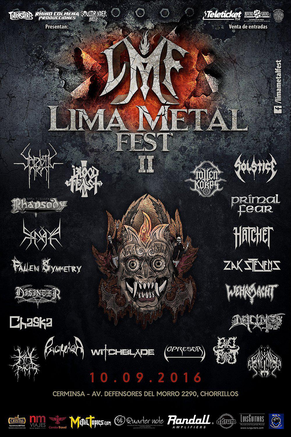 Lima Metal Fest: lo mejor de 19 bandas nacionales e internacionales