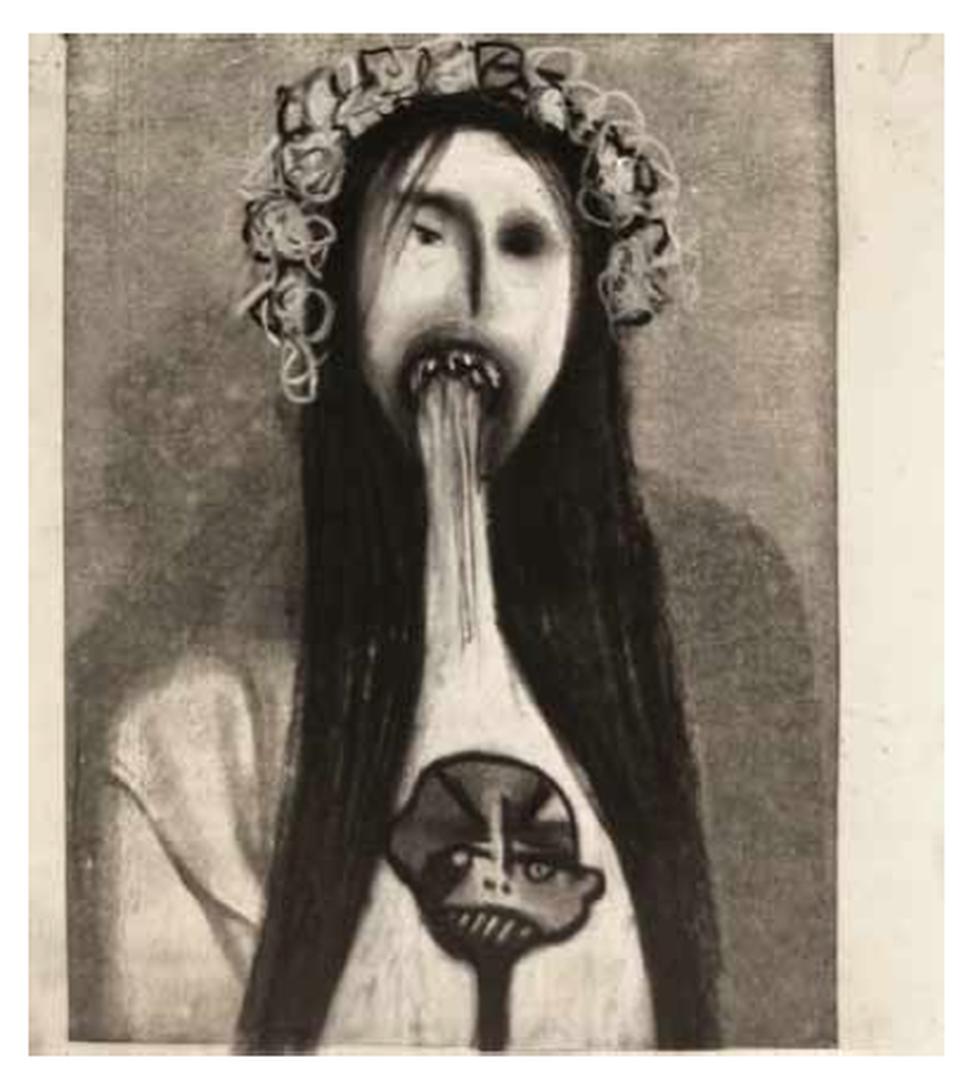 ¿Santa Rosa mostrando los senos?: Tachan de "hereje" exposición del MALI 