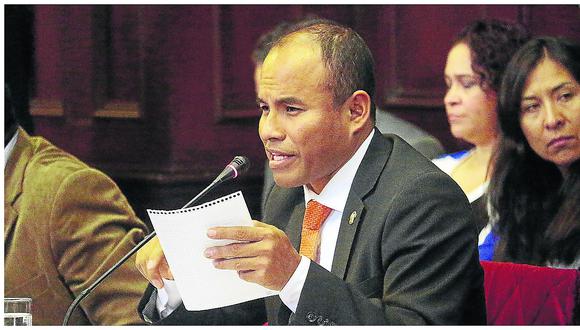 Congresista Federico Pariona pide incluir a Cerrón en caso lava jato 