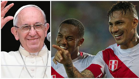 Papa Francisco resalta confianza en la selección peruana para llegar al Mundial (VIDEO)