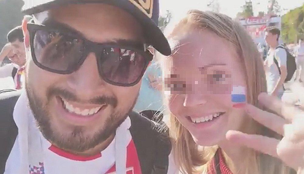 Indignación en Facebook por inoportuna broma de un peruano a joven rusa (VIDEO)