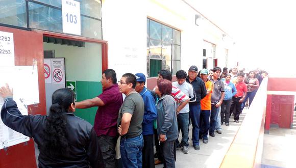 Perú vota 2016: 7,268 electores de Tacna elegirán por primera vez a autoridades nacionales