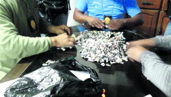 PNP incauta cerca de 500 ketes de droga