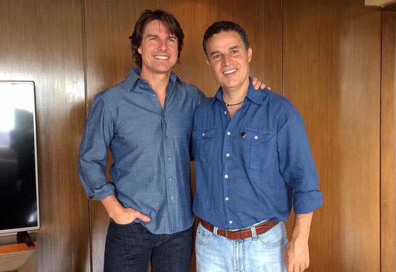 Tom Cruise se reúne con el alcalde de la ciudad colombiana de Medellín