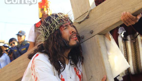 Semana Santa: La escenificación del Vía Crucis en Paucarpata espera a 10 mil turistas