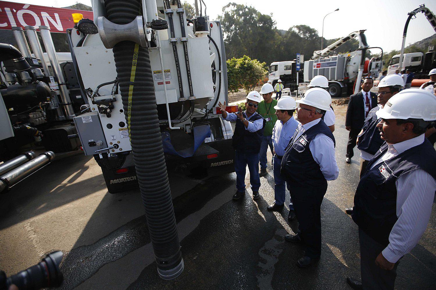 Enviarán hidrojets a Chiclayo y Piura