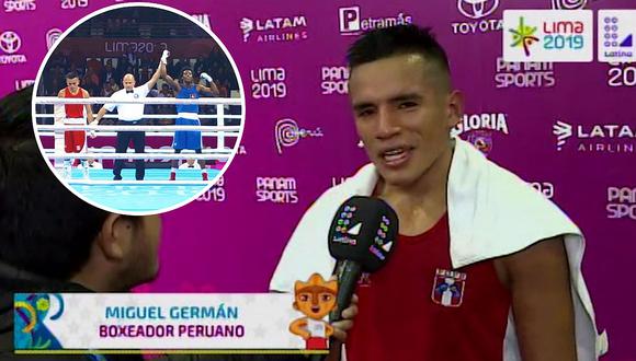 Boxeador peruano rompió en llanto tras derrota: "Más adelante te conseguiré una casita, mami" (VIDEO)