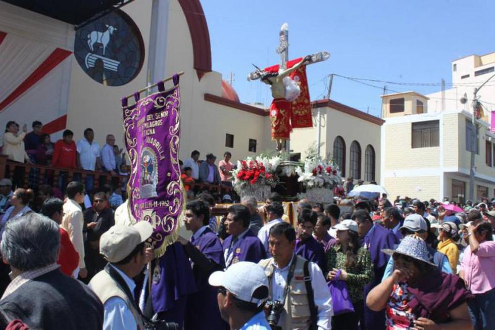 Imagen del Señor de Locumba se despide de fieles (Fotos)
