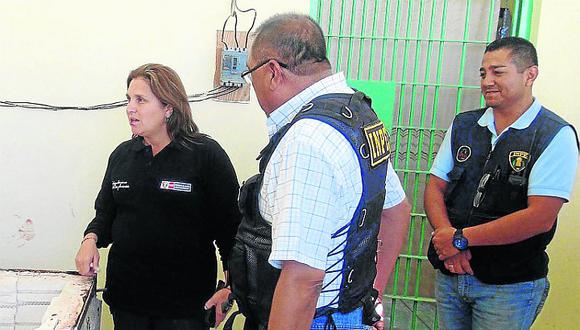 Ministra de Justicia inspecciona penal de Ica