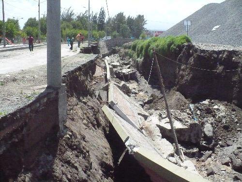 Pobladores de Maca llegan a Arequipa 