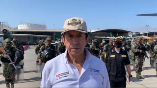 Ministro del Interior viaja a Ica con 150 agentes Dinoes