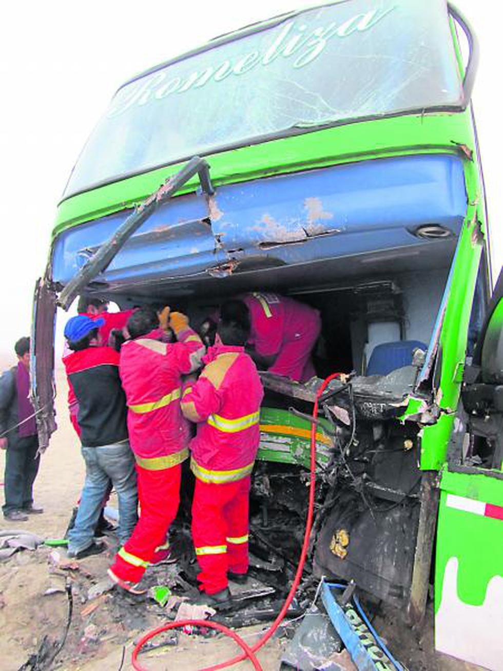 Cinco muertos deja accidente en la CPS