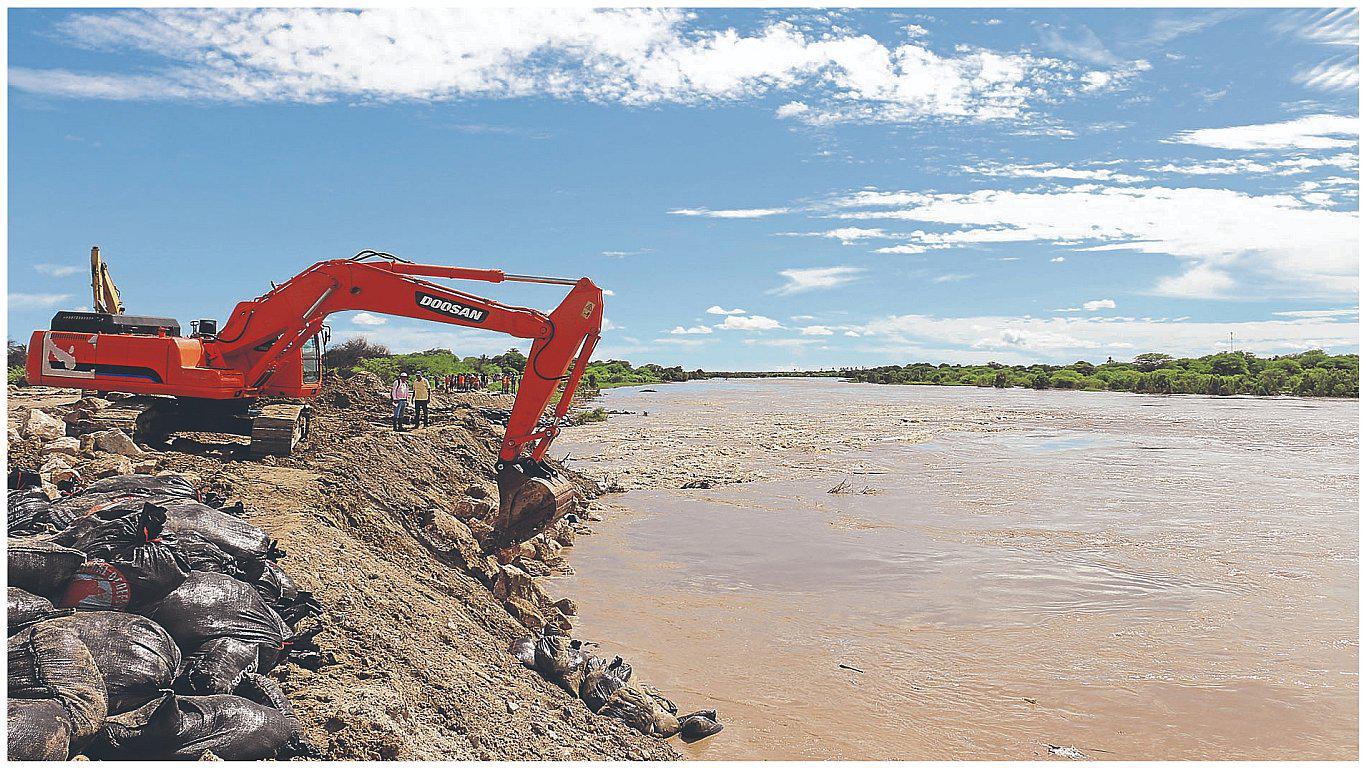 El Colegio de Ingenieros de Piura dice “no” a las geobolsas y pide elevar el dique izquierdo 