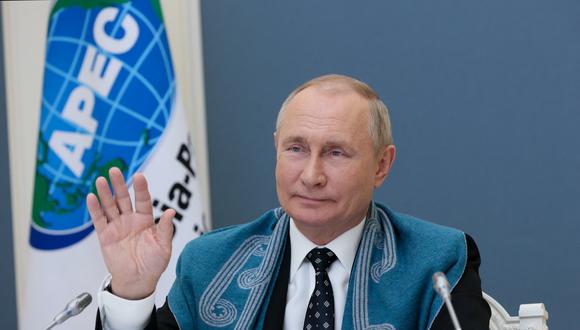Vladimir Putin recibió esta vez la vacuna Sputnik Light, ya que en marzo y abril fue inmunizado con la Sputnik V. (Foto: Mikhail Metzel / AFP)
