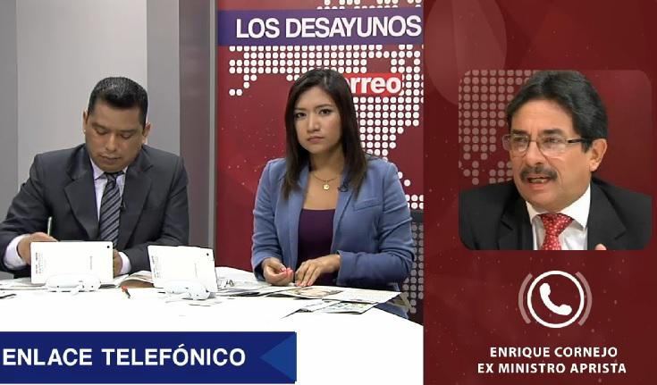 Caso Lava Jato: Enrique Cornejo admite amistad con Zaida Sisson