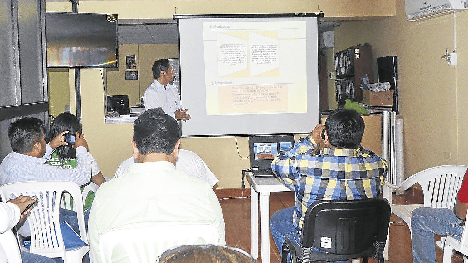 ALA difunde resultados de monitoreo de calidad de agua de mar en Chincha